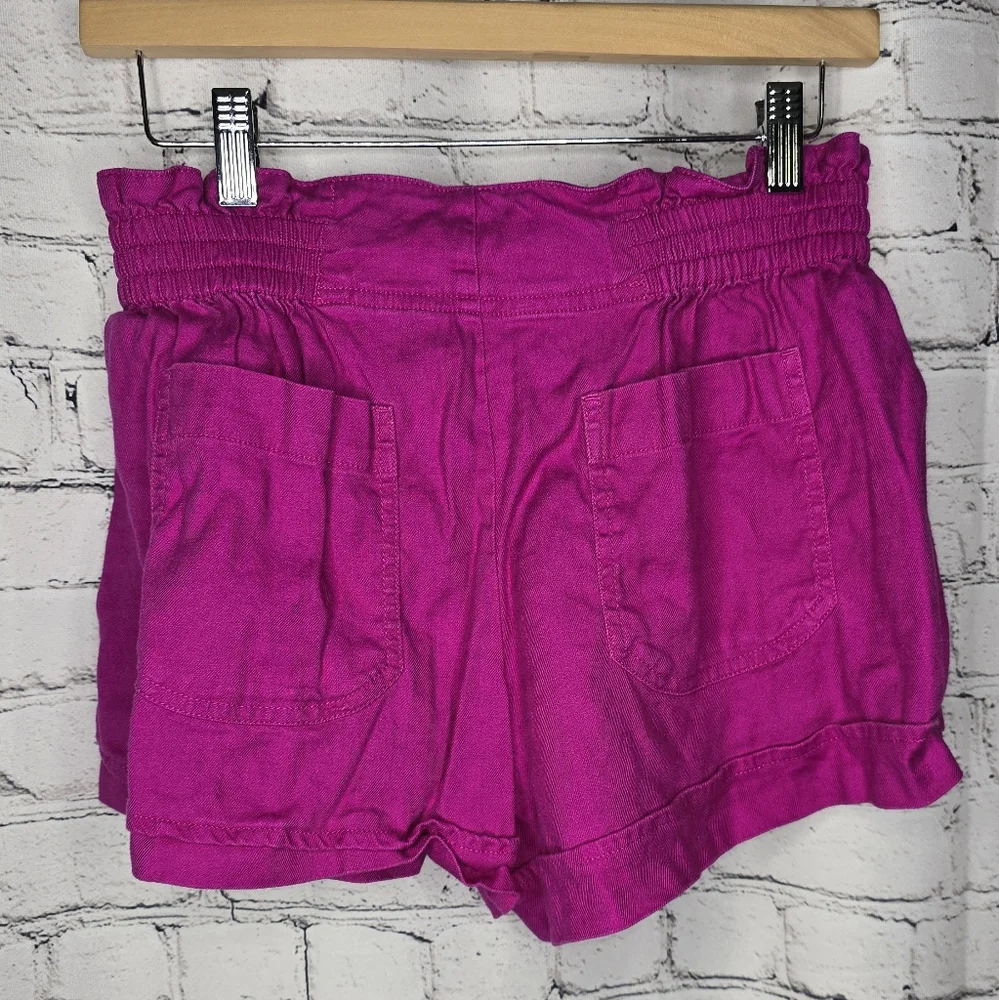 Anthropologie Women's Linen Blend Shorts‎ Size 4